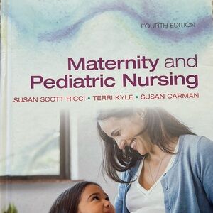 Maternity and pediatric nursing textbook
